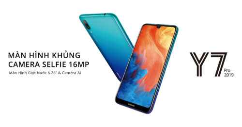Huawei Y7 Pro 2019 smartphone