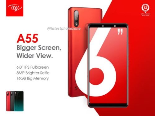 A new affordable iTel Android smartphone has now been launched. Check out iTel A55 full specifications, and price in Nigeria