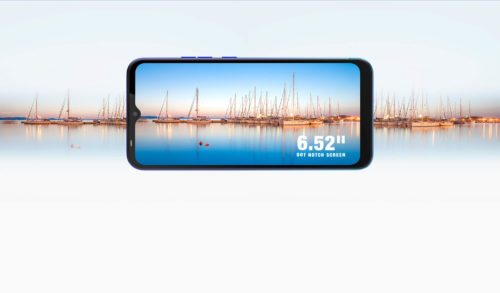Tecno Spark 4 Lite Display, 6,52-inch with notch