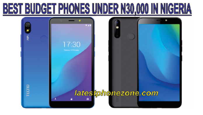 Best Budget smartphones under 30000 Naira in Nigeria