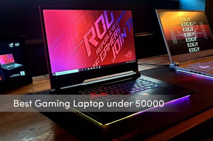 Gaming Laptops Under 50000