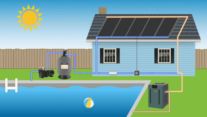 cost of solar pool heater