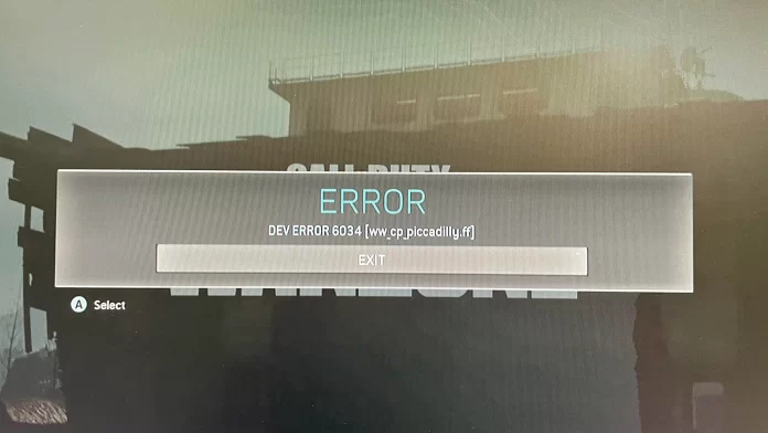 Troubleshooting Dev Error 6034 on Xbox One: A Complete Guide